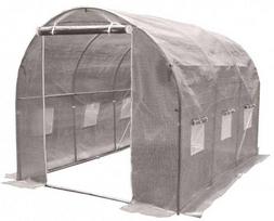 Šiltnamis su armuota plėvele, 6 m2, 2x3 m, pilkas