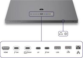 thunderbolt hdmi - PHILIPS 27E3U7903 - 6 nuotrauka