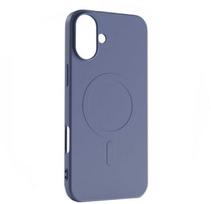 Hurtel Liquid Silicone Case MagSafe for Apple iPhone 16 Pro Max - Tamsiai Mėlynas (Dark Blue)