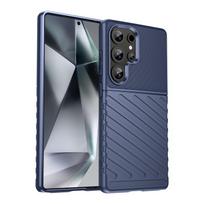 apsauginai sarvai - Hurtel Thunder Case Samsung Galaxy S25 Ultra Silikoninis Šarvuotas Dėklas - Mėlynas (Blue) - 1 nuotrauka