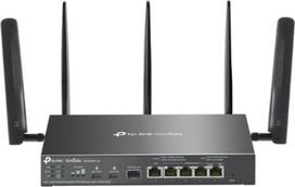 sim routeris - TP-Link ER706WP-4G Omada 4G+ Cat6 AX3000 Gigabit VPN Juodas (Black) - 1 nuotrauka