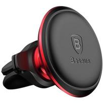 baseus phone holder - Baseus Magnetic automobilio laikiklis ventiliacijos grotelėms (Overseas Edition) - Raudonas (Red) - 1 nuotrauka