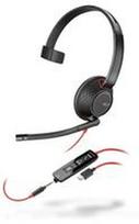 usb c ausines - Ausinės Plantronics Blackwire C5210 USB-C - 1 nuotrauka