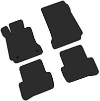 Medžiaginiai kilimėliai COMFORT Mercedes Benz C-Class W204 / 2007-2014m. tankaus veltinio danga