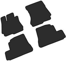 Medžiaginiai kilimėliai COMFORT Mercedes Benz S-Class W221 / 2005-2013m. tankaus veltinio danga