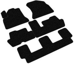 Medžiaginiai kilimėliai COMFORT Citroen C4 Grand Picasso (7 vietų) / 2006-2013m. tankaus veltinio danga
