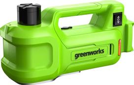 Greenworks Automobilinis keltuvas G24JACK, 3000 kg, 24 V (be akumuliatoriaus ir pakrovėjo)