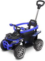 Paspiriama mašinėlė Toyz Movix su stumimo rankena, mėlyna (Blue)