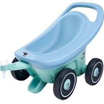 vezimelis 3 viename - BIG Buggy 3-in-1 vežimėlis, mėlynas/turkio (Blue/Turquoise) - 1 nuotrauka