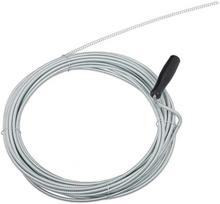 kanalizacijos vamzdziai - Bonideco Kanalizacijos vamzdžių valymo spiralė, 10 m, Juodas/Sidabrinis (Black/Silver) - 1 nuotrauka