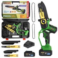 akumuliatorinis genejimo pjuklas - ProCraft PKA32Li, 20 V, 1x4,0Ah akumuliatorinis genėjimo pjūklas  - 1 nuotrauka