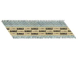 Vinys DeWalt; 2,8x63 mm; 34°; 2200 vnt.; rifliuotu koteliu, galvanizuotos