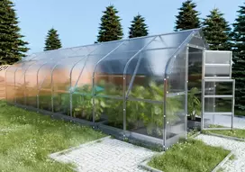Šiltnamis KLASIKA DROP 30 m2 (6 mm danga)