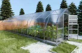 Šiltnamis KLASIKA DROP 25 m2 (4 mm danga)