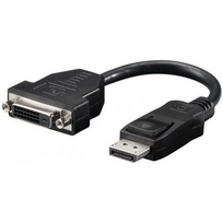Goobay 69873 DisplayPort/DVI-D adapter cable 1.2, nickel plated