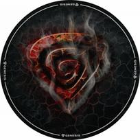 genesis kede - Genesis Tellur 400 Round Lava Grindų Kilimėlis ,  Juodas (Black) - 1 nuotrauka