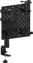 huzaro stalai juodas - Huzaro Sync 3.0 Stalo Organizacinė Sienelė, Juoda (Black) - 1 nuotrauka