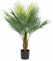 Dirbtinis augalas vazone, palmė Homla Tropical Zone, žalia (Green), 90 cm