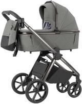 omega vezimeliai - Carrello Omega 2in1 Superb Pilkas (Superb Grey) - 1 nuotrauka