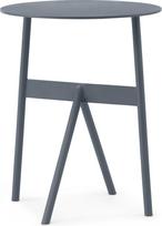 Normann Copenhagen Kavos staliukas Stock aukštas pilkai mėlynos spalvos