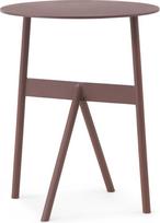 Normann Copenhagen Kavos staliukas Stock aukštas bordo spalvos