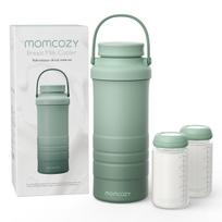 nesiojamas saldiklis - MOMCOZY CM01 nešiojamas motinos pieno šaldiklis, Žalias (Green) - 1 nuotrauka