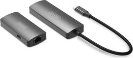 usb c 4k 120hz - Digitus 4K Wireless Video Extender Set 30m (USB-C - HDMI) ,  DS-55324 ,  Juodas/Sidabrinis (Black/Silver) - 6 nuotrauka