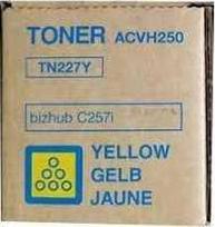 Minolta TN221Y cartridge, yellow