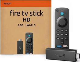 rems tv - Amazon Fire TV Stick HD 3rd Gen 2024 Juodas (Black) - 1 nuotrauka