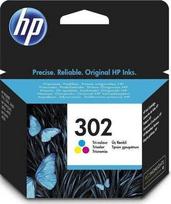hp 302 kasete - HP 302 trispalvė rašalinė - 1 nuotrauka