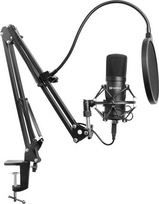 mikrofonas -  Sandberg Streamer USB Microphone Kit - 1 nuotrauka