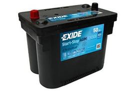 EXIDE EK508 50Ah MicroHybrid AGM/Spiral akumuliatorius