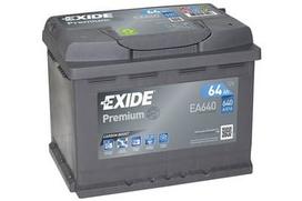 EXIDE Premium EA640 64Ah 640A (EN) akumuliatorius