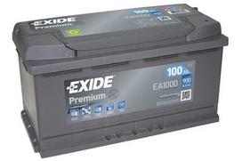 EXIDE Premium EA1000 100Ah 900A (EN) akumuliatorius