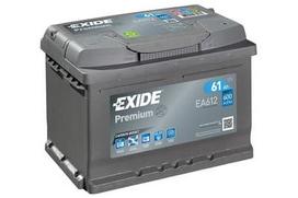 EXIDE Premium EA612 61Ah 600A (EN) akumuliatorius