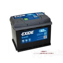Akumuliatorius EXIDE Excell EB621 62Ah 540A