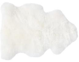 Home4you Brazil Sheepskin Rug White