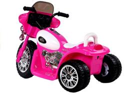 vaikiskas motociklas - Elektrinis motociklas vaikams JT568, rožinis - 2 nuotrauka