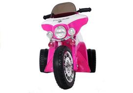 vaikiskas motociklas - Elektrinis motociklas vaikams JT568, rožinis - 6 nuotrauka