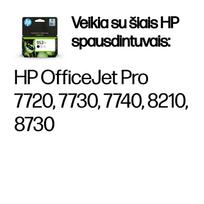 rasalai spausdintuvo - HP 953 XL Ink Cartridge Black | L0S70AE#BGY - 3 nuotrauka