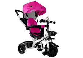 triratukas - Lean Toys triratukas PRO300 Rožinis (Pink) - 7 nuotrauka