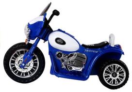 vaikiskas motociklas - LEAN Toys JT568, mėlyna - 3 nuotrauka