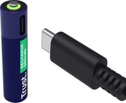 ikraunamos baterijos aaa usb c - BATTERY RECH. LI-ION AAA/500MAH USB-C 4PACK 25671 TRUST - 6 nuotrauka