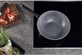 zwilling keptuve 28 - ZWILLING TERRENO PLUS Keptuvė keramikinė - 28 cm, Pilka (Gray) - 3 nuotrauka
