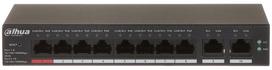 8 poe port switch - Switch|DAHUA|CS4010-8GT-110|Type L2|Desktop/pedestal|8x10Base-T / 100Base-TX / 1000Base-T|PoE ports 8|DH-CS4010-8GT-110 - 4 nuotrauka