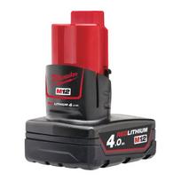 12 v li akumuliatorius - Akumuliatorius Milwaukee M12 B4, 12 V, 4 Ah - 2 nuotrauka