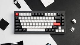 gateron - Keychron Q1 HE QMKRGB Juodas (Black) - 3 nuotrauka
