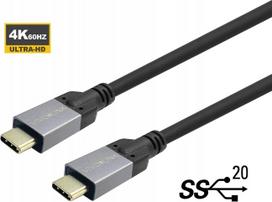 Manhattan USB 3.1 Gen2 Cable C-type / C-type 1m black