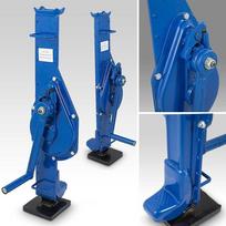 mechaninis domkratas - Bituxx Mechaninis dirbtuvių domkratas 3 t, sulankstomas, 73-107 cm, mėlynas - 1 nuotrauka