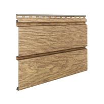 Plastikinė lauko dailylentė Vilo SVP-05, Medaus ąžuolas (Honey Oak), 300 cm x 28.5 cm x 0.65 cm